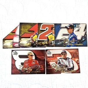 Press Pass Stealth '99 Nascar Trading Cards Big Numbers Series Inserts Vintage